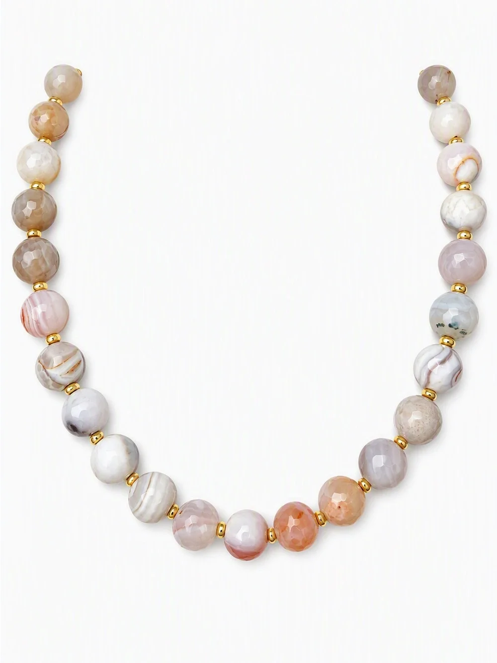 Beautiful Agate beaded necklace